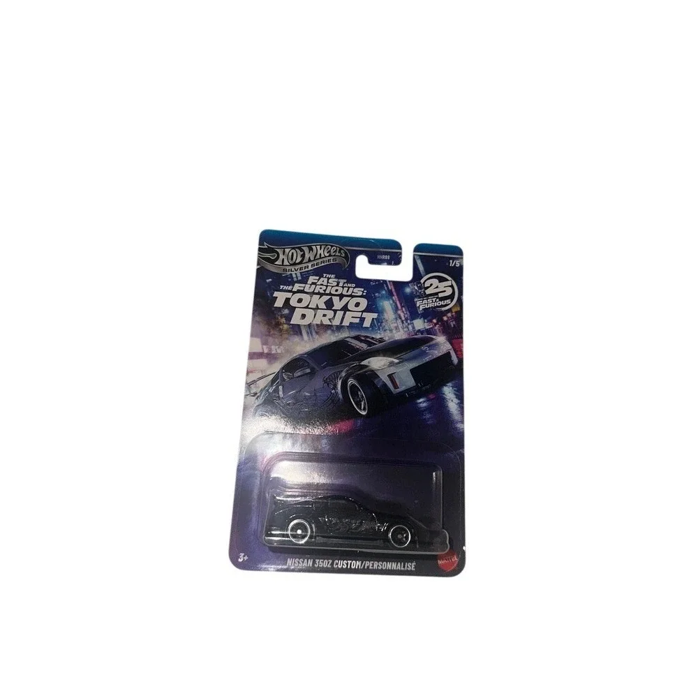 Hot Wheels Fast & Furious Tokyo Drift Nissan 350Z Custom Black 1/5 HNR88 Silver